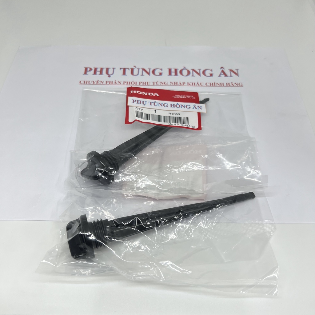 Ty thăm nhớt (Ti thăm nhớt) Wave, Wave S110 đen nhập khẩu chính hãng Honda Thailand - PT HỒNG ÂN