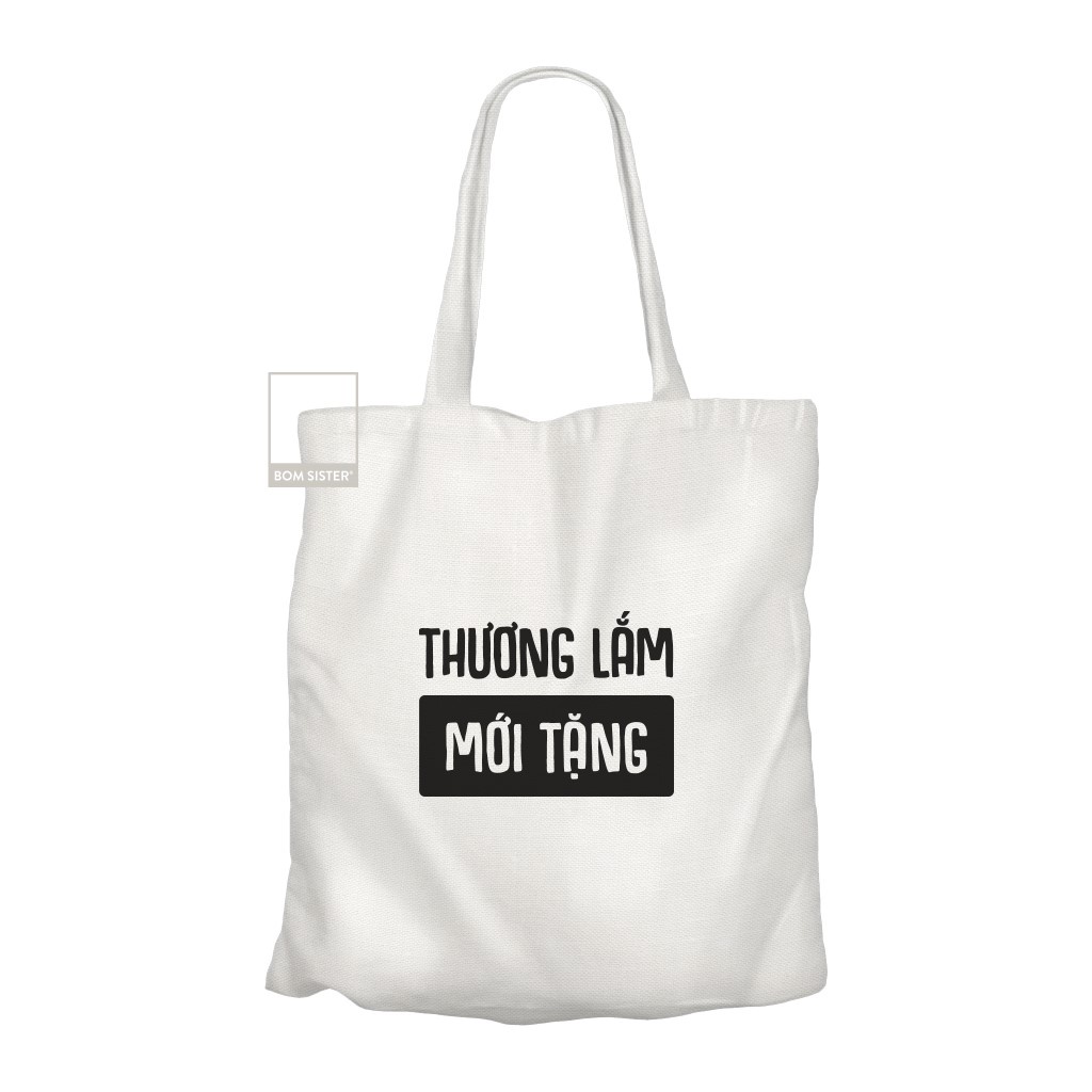 Túi tote canva đeo vai BOM SISTER PK0007