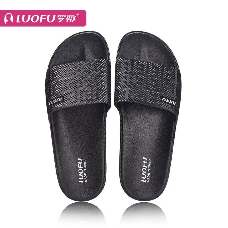 Dép lê nam nữ quai ngang Hàng công ty siêu êm nhiều màu sắc LUOFU 1185