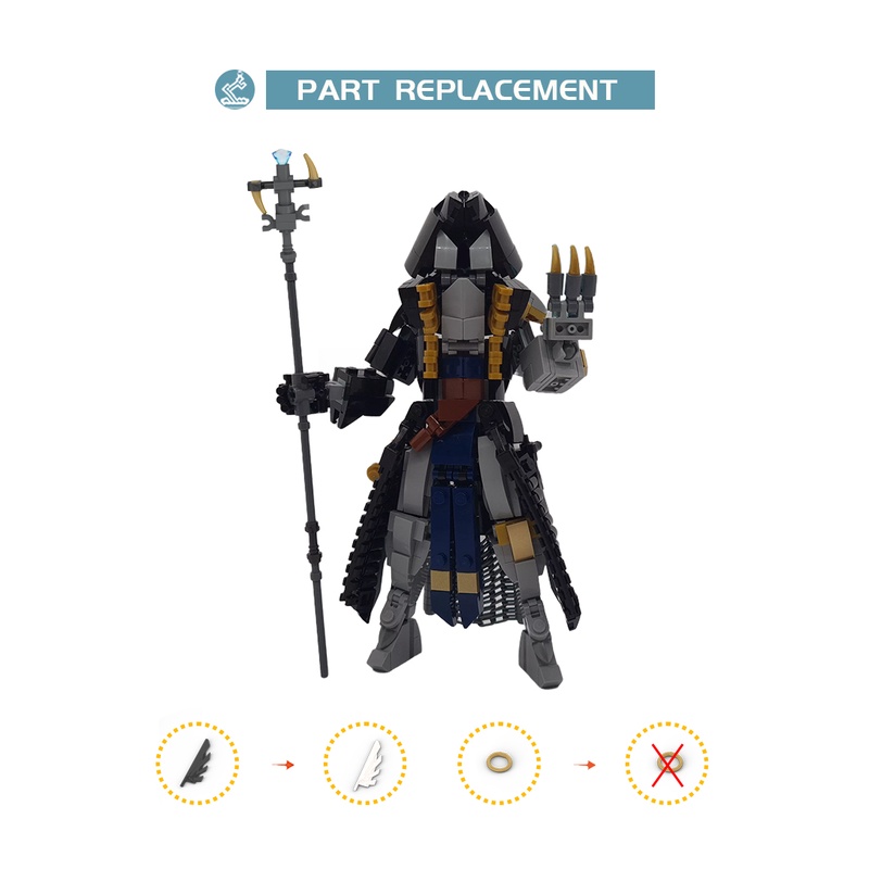 Bộ Đồ Chơi Lắp Ráp Mô Hình Chiến Binh Ninjago / Mage / Magic Mech Suit 363 Mảnh111511