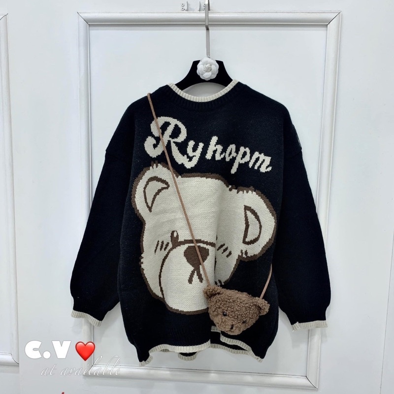 🛍 ÁO LEN GẤU BIGSIZE  - BIGSIZE RIN HEO