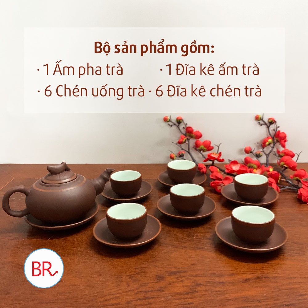 Khay trà gỗ Mã Đáo Thành Công kèm vòi thoát nước cao cấp món quà ý nghĩa tặng người thân A6089