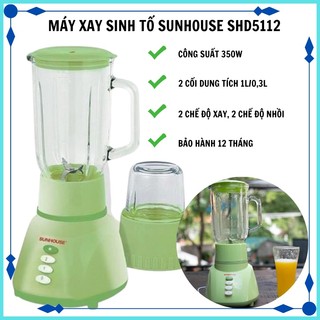 Máy xay sinh tố sunhouse shd5112 kèm 2 cối