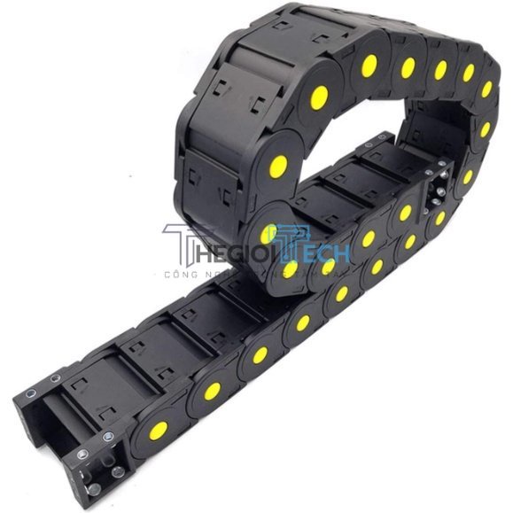 Xích nhựa luồn dây công nghiệp loại 35*75 kín