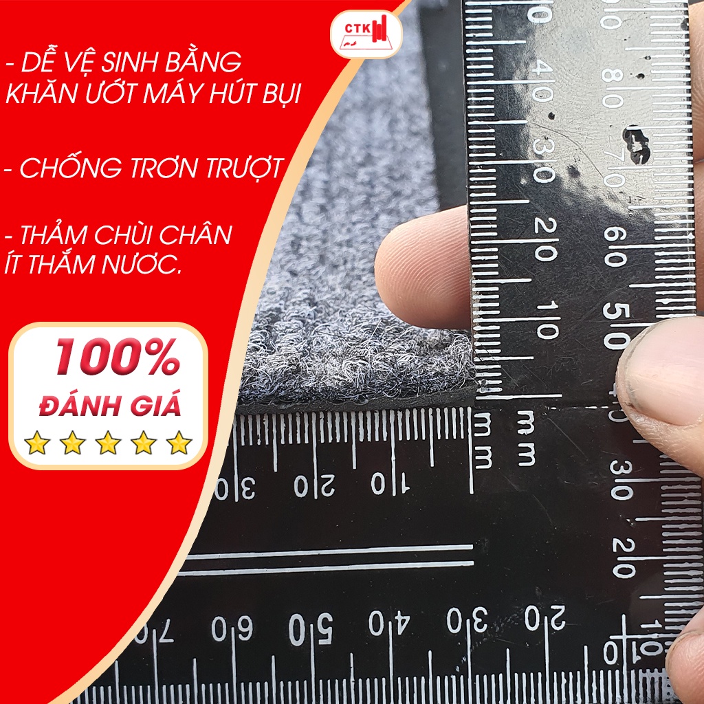 Thảm chùi chân mặt len cao cấp, thảm đế cao su Corido 150cm x 90cm, 120cm x 90cm, 90cm x 60cm