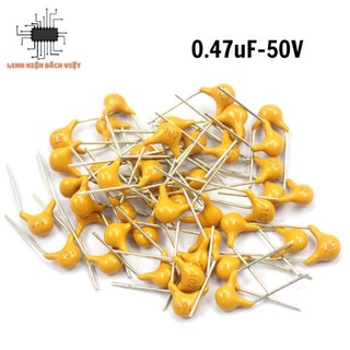 Tụ sứ vàng 474 470nf 0.47uf 50v