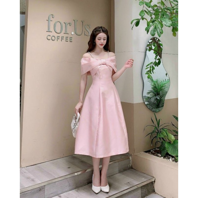 váy tiệc tasta dây ngọc