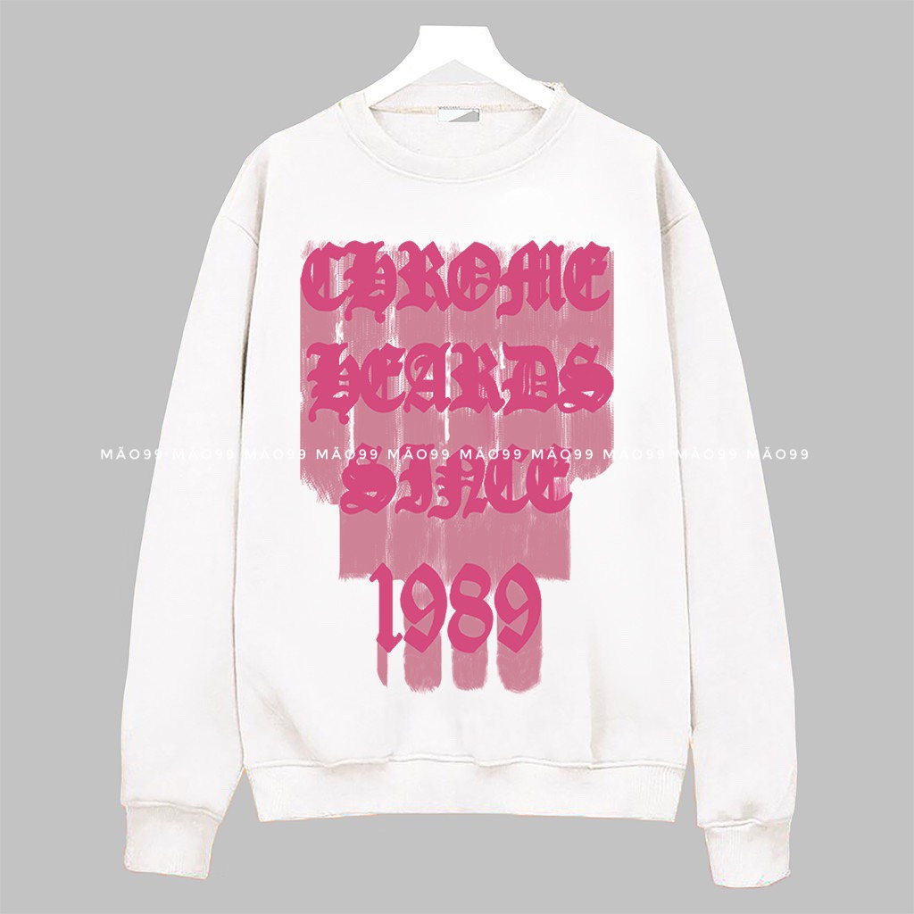 Áo Sweter Chom 1989 ❤ Áo Nỉ Dày Dặn Dáng Rộng Phong Cách Hàn Quốc