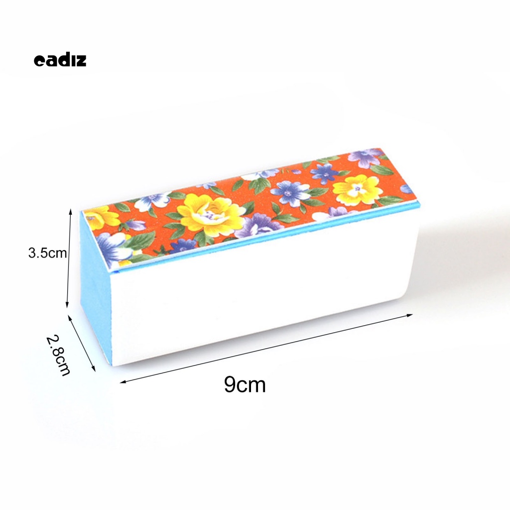 Cây Dũa Móng Tay Nhiều Mặt Màu Trơn Chuyên Dụng Cho Salon