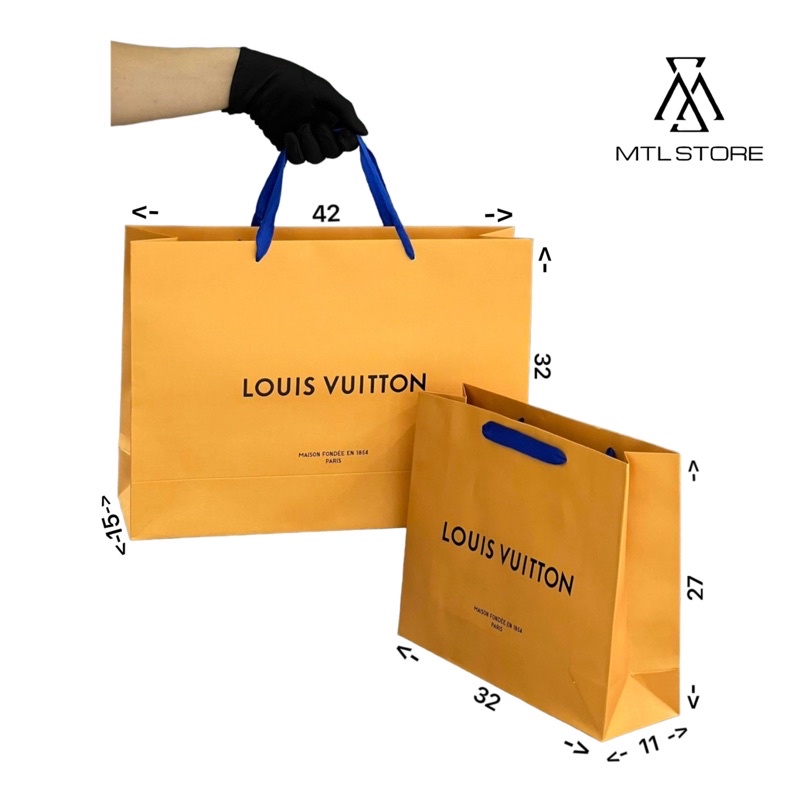 TÚI GIẤY HÃNG LV LOUIS VUITTON