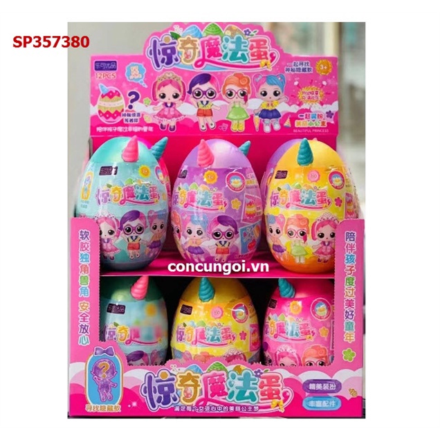 Hộp trứng sừng búp bê bí ẩn , 262-121 -357380