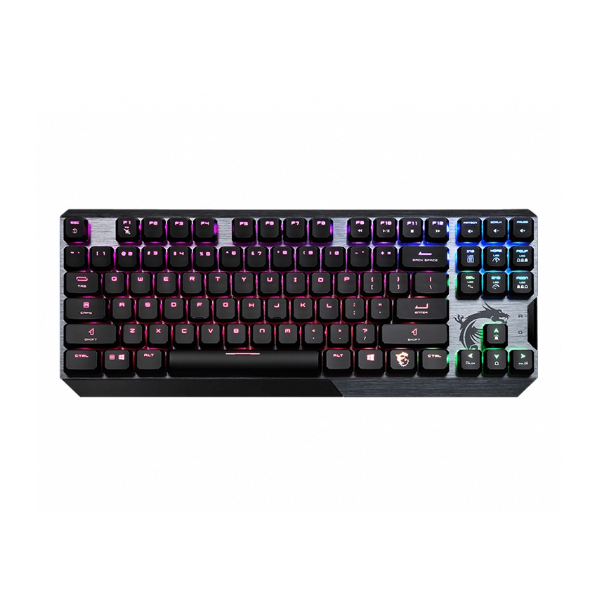 Bàn phím cơ gaming MSI Vigor GK50 TKL Kailh Low Profile Switch (màu đen)