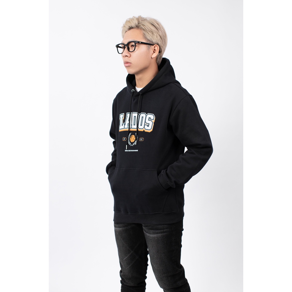 Áo hoodie nam nữ unisex nỉ dày dặn in họa hình LADOS - 9116 thời trang, form rộng phong cách