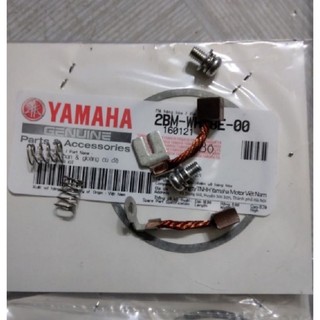 Bộ chổi than đề Yamaha chính hãng Exciter 135,150,Sirius,Jupiter,Novo4