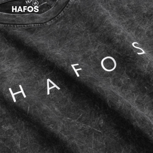 Áo thun unisex TEE WASH cổ tròn cotton phom rộng dành cho nam nữ- HAFOS - GUTTI