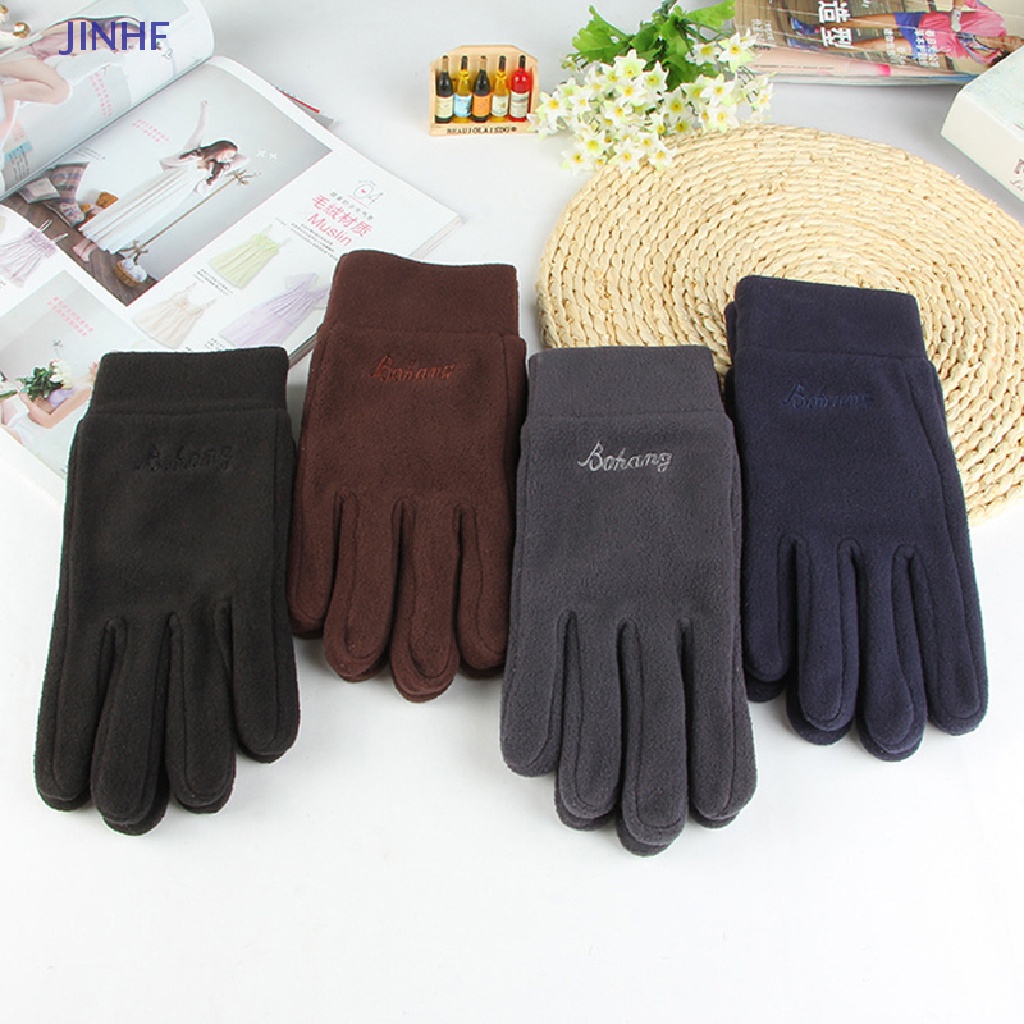 Găng Tay Lái Xe Giữ Ấm Chống Trượt Có Thể Chạm Màn Hình Cảm Ứng Cho Nam Nữ