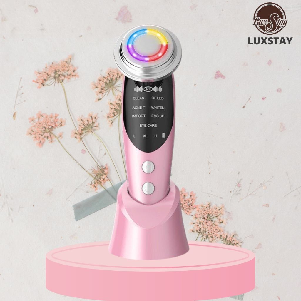 Máy Đẩy Tinh Chất OENON Đèn Led Hỗ Trợ Làm Đẹp Da,Quầng Thâm, Giảm Nếp Nhăn Và Nâng Da Mặt - OENON