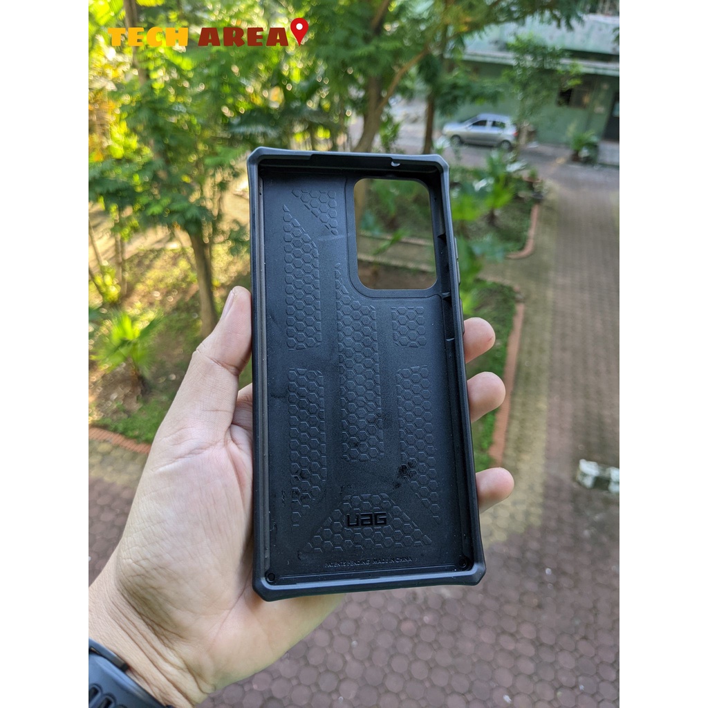 Ốp lưng UAG Monarch Black Leather cho samsung galaxy Note 20Ultra