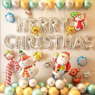 Bộ 14 Chữ MERRY CHRISTMAS (Giáng Sinh)