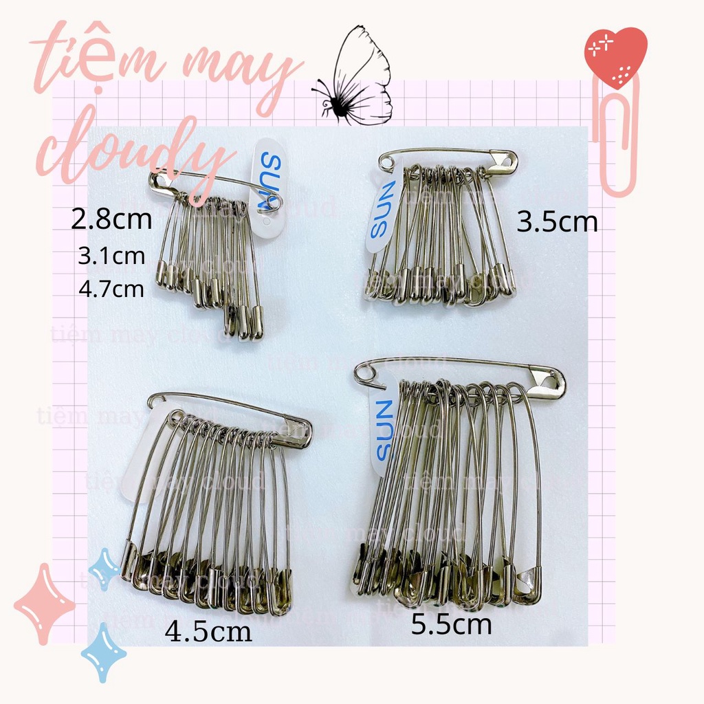 Kim tây sun kim gài xâu 10 cây