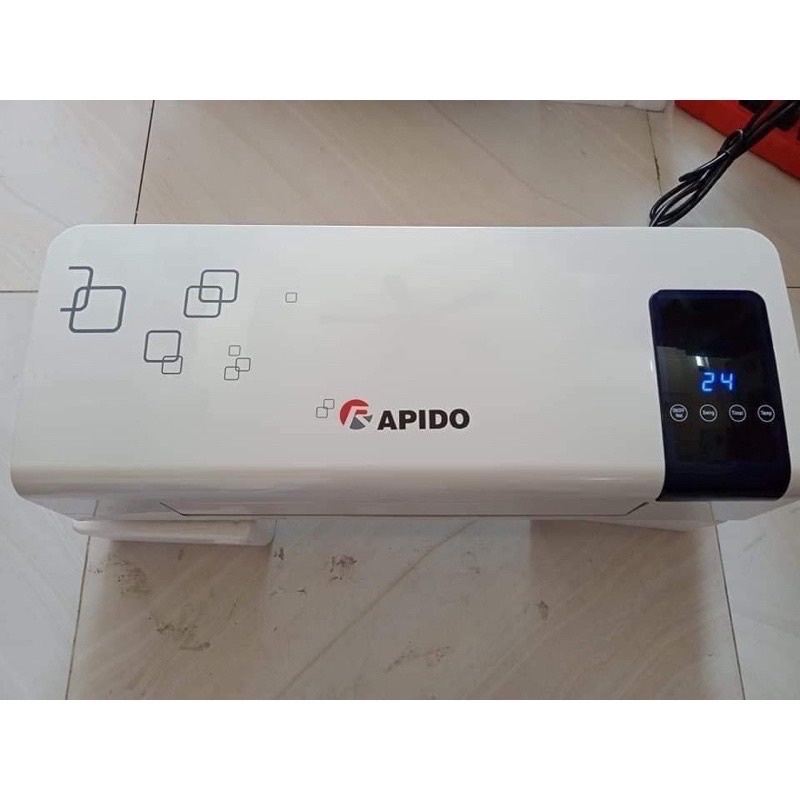 Máy sưởi gốm điện tử Rapido RCH2000-D có điều khiển