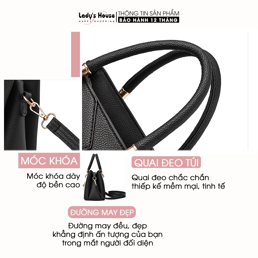 Túi xách nữ công sở trung niên thời trang đi làm dự tiệc cao cấp LH99