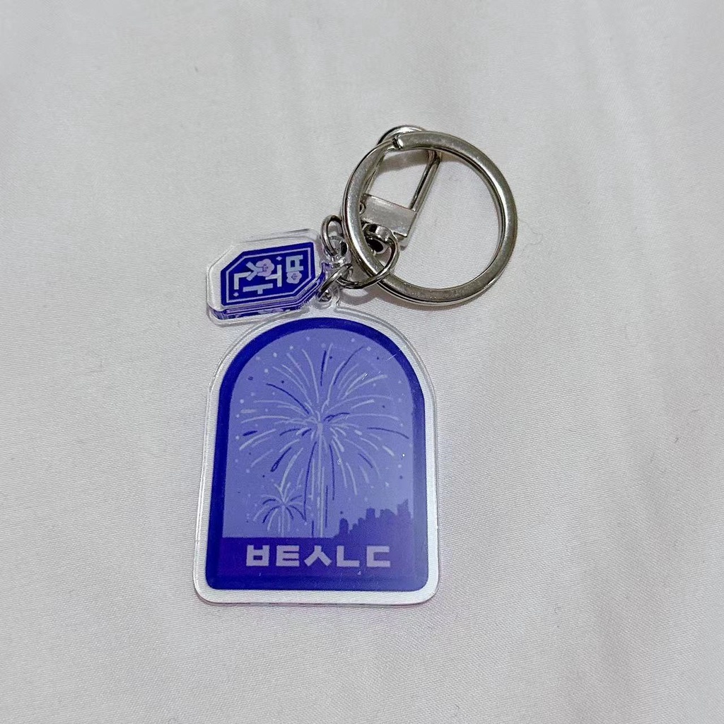 Móc Khóa Acrylic In Hình Các Thành Viên Nhóm Nhạc BTS