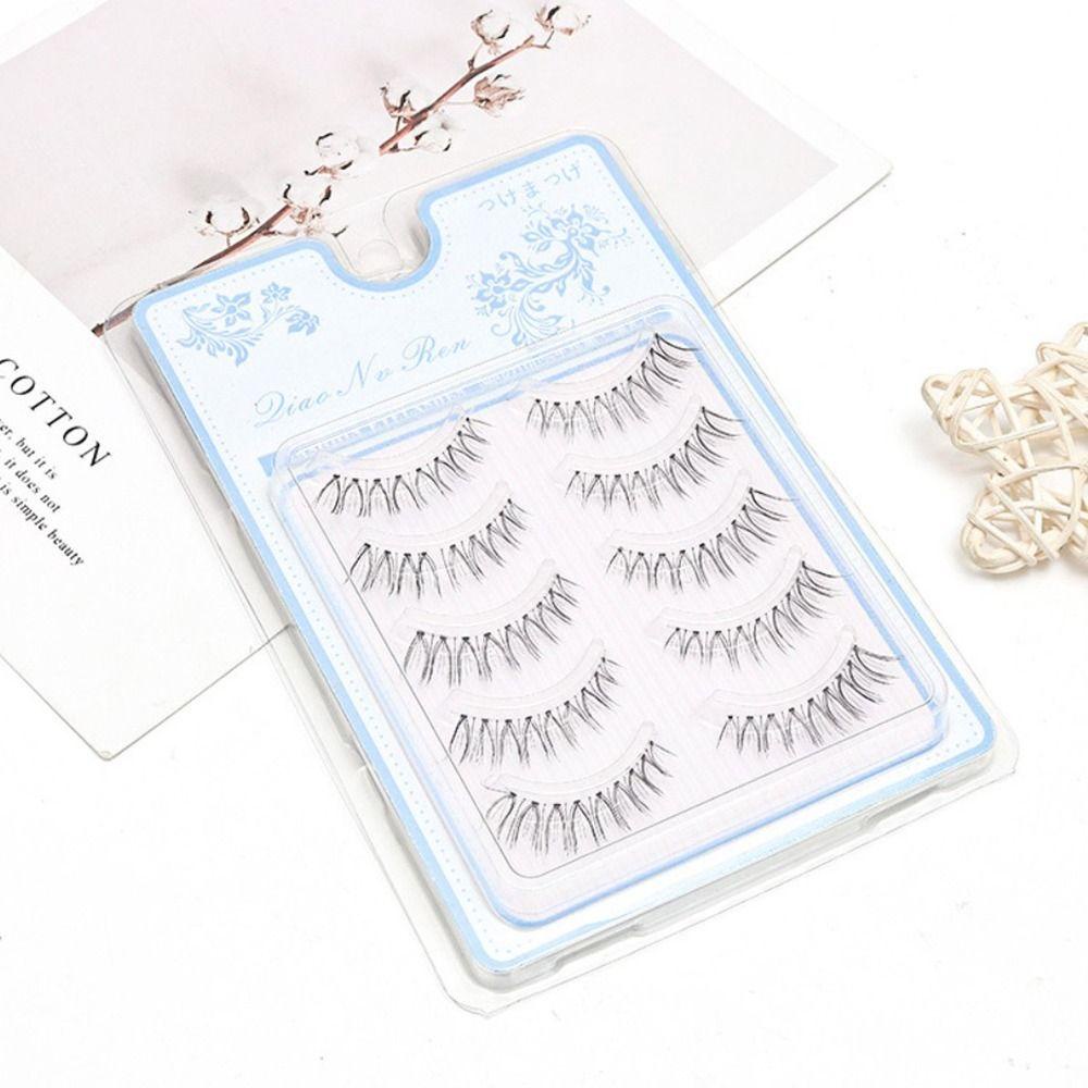 Cặp Lông Mi Giả 3D Trong Suốt Tự Nhiên Dành Cho Nữ