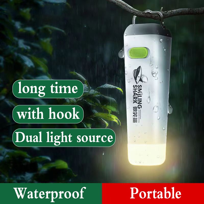 Đèn Pin LED Mini 2 Trong 1 Chống Thấm Nước Kèm Sạc USB Tiện Dụng Mang Theo Cắm Trại
