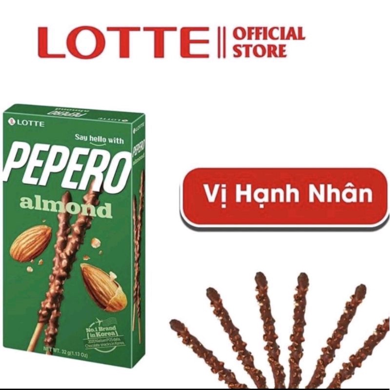 Bánh Que SOCOLA PEPERO LOTEE Nhập Khẩu Hàng Quốc