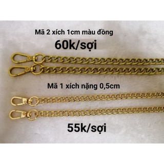 Xích nặng quai đeo túi xách