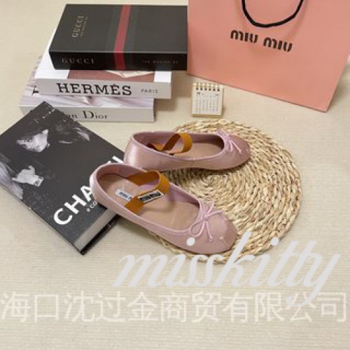 Giày Búp Bê Mũi Vuông Đế Mềm Bằng Vải Satin Phong Cách Retro Pháp Thời Trang Mùa Thu Dành Cho Nữ size: 34-40 Miu2022