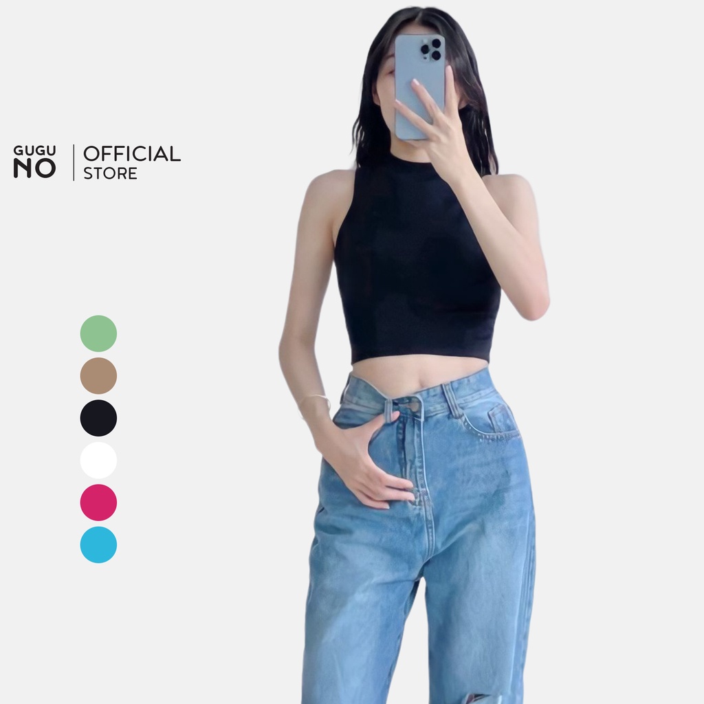 Áo ba lỗ nữ sát nách Guguno