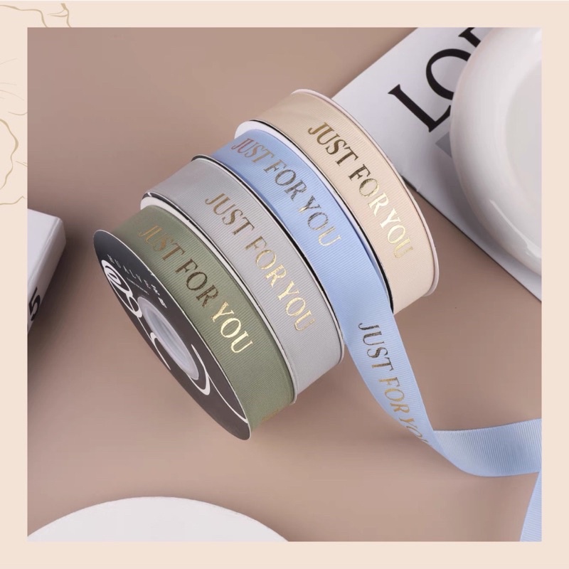 Ruy băng gân Just for you