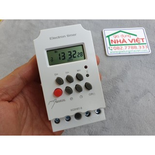 Công tắc hẹn giờ điện tử 16 chương trình 25a kg316 t-ii