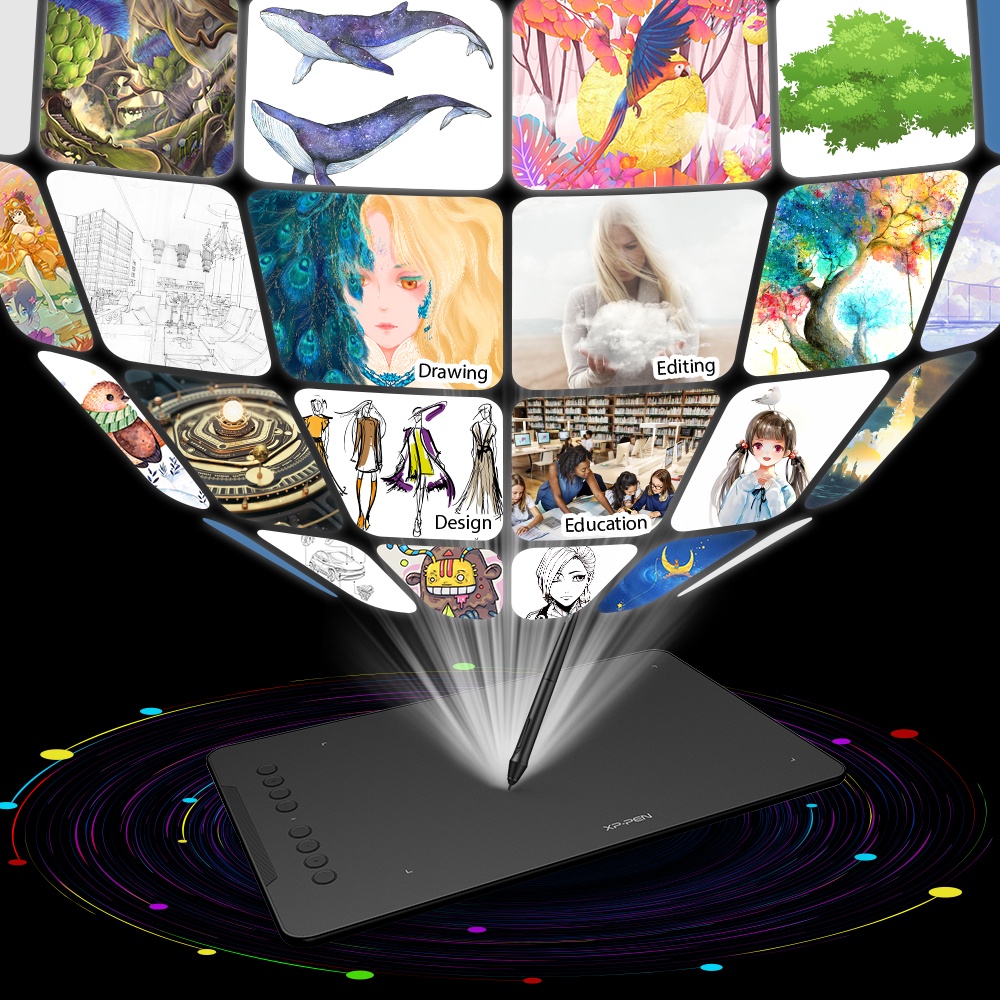 Bảng vẽ điện tử XPPen DECO01V2 Máy tính bảng vẽ