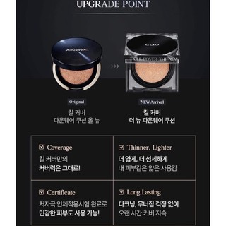 [Chính hãng] Phấn Nước Clio Kill Cover Cushion Set