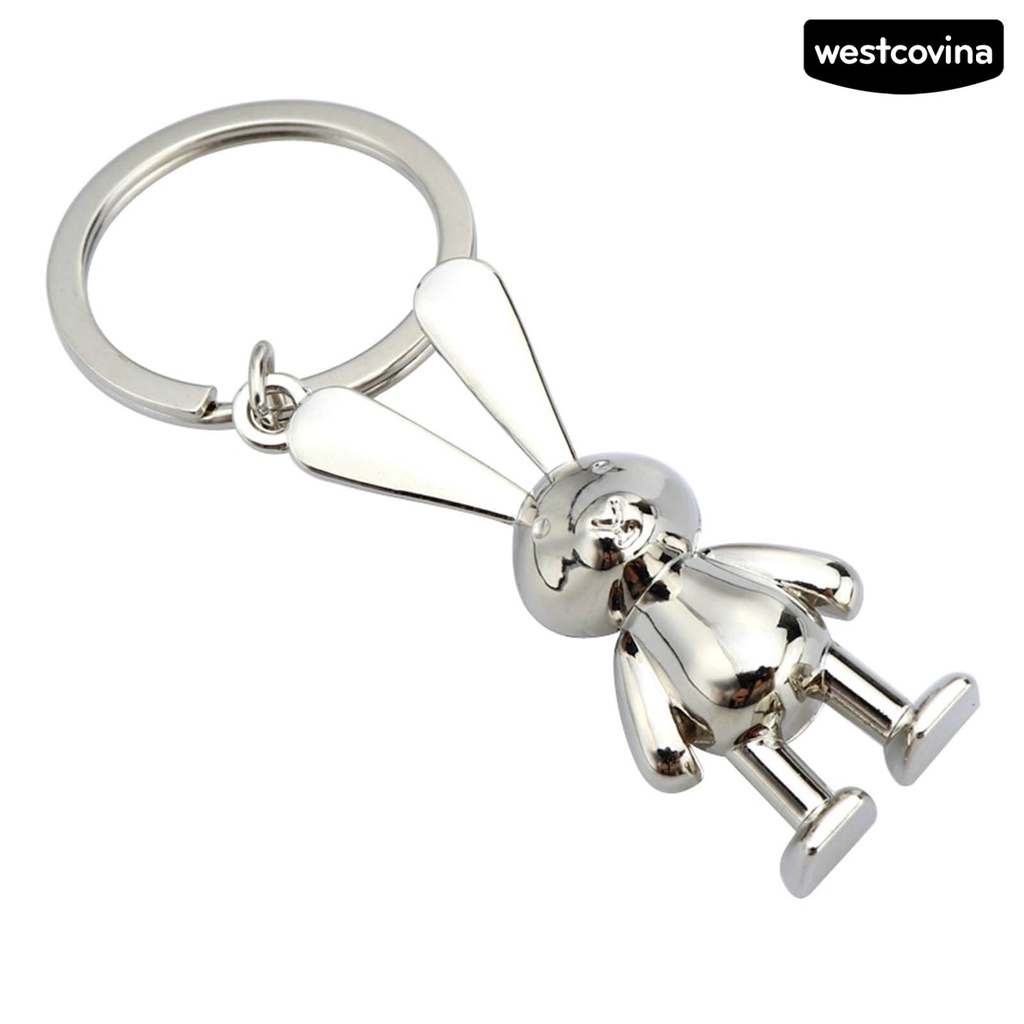 [Hot]☃Móc Khóa Hình Chú Thỏ Hoạt Hình Ba Chiều Đa Năng Trang Trí Năm Mới 2023