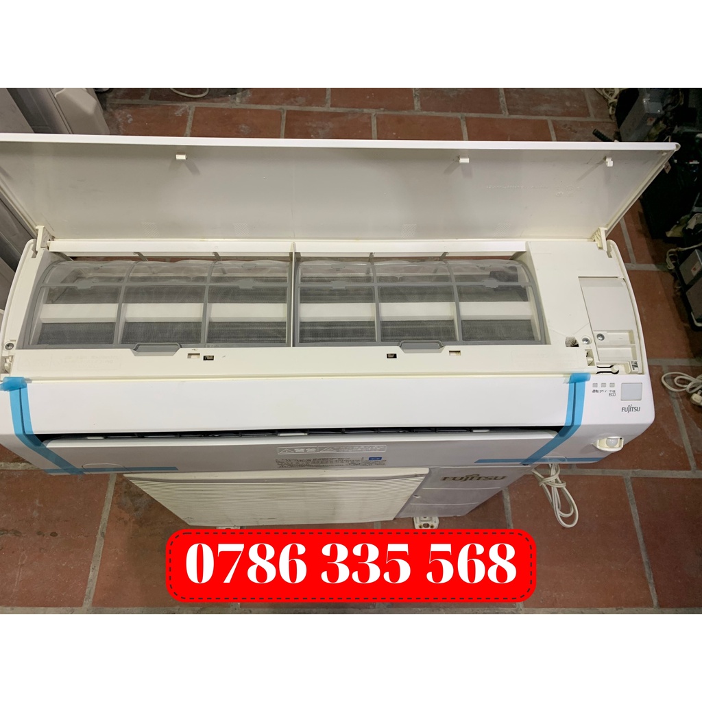 Điều hoà nội địa, Điều hòa bãi Nhật Fujitsu 9000btu mắt liếc, máy zin nguyên bản 100% chưa sửa chữa bảo hành 12 tháng