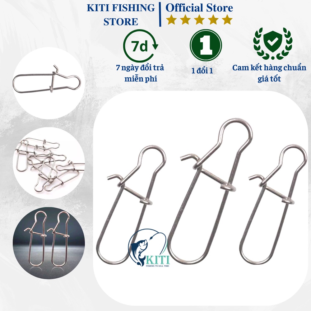 Khóa câu lure bộ 10 chiếc khóa chuyên dùng câu lure