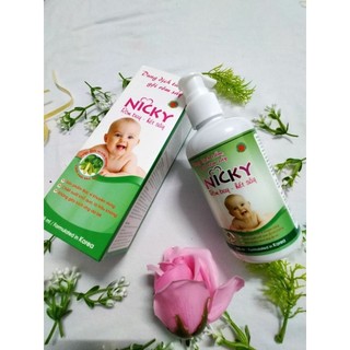 NICKY dung dịch tắm gội bé