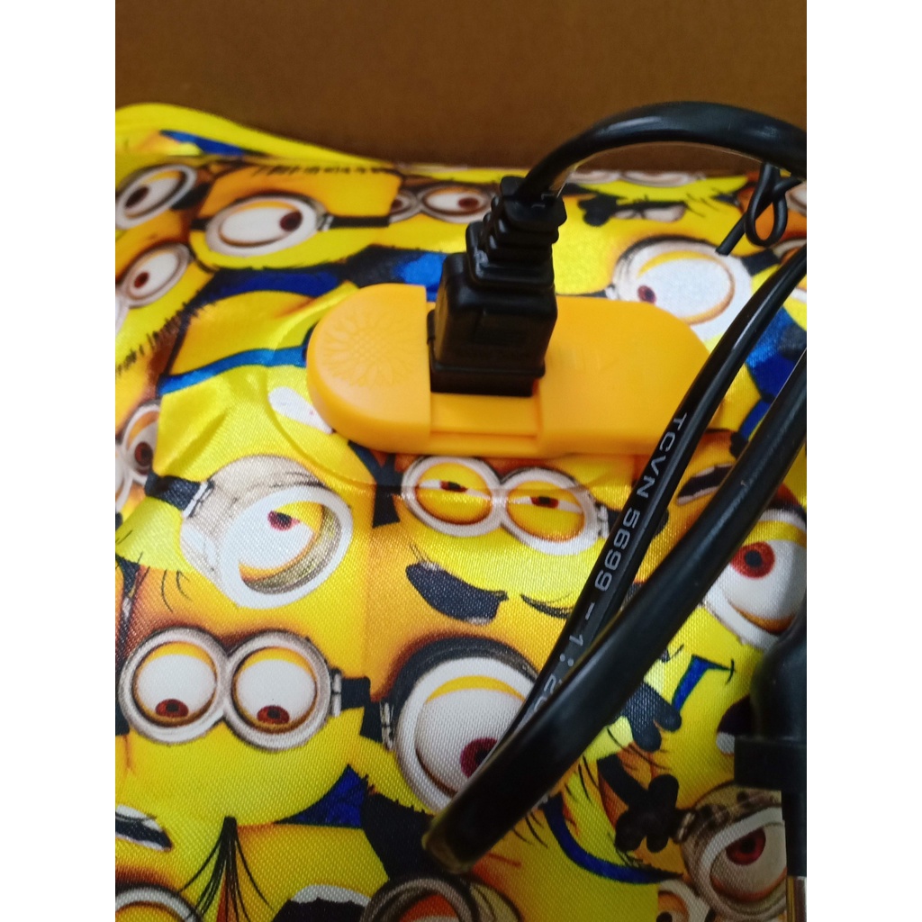 Dây sạc túi chườm cắm điện Hướng Dương, dây nạp thay thế cho túi sưởi điện