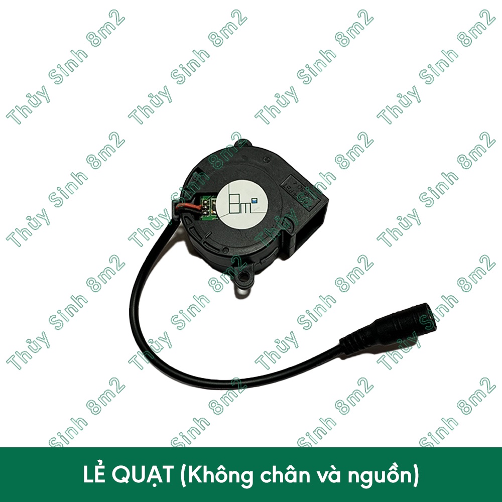 Quạt Sò Mini Siêu Mạnh 8m2 Làm Mát Hồ Thủy Sinh - Motor bạc đạn bền bỉ