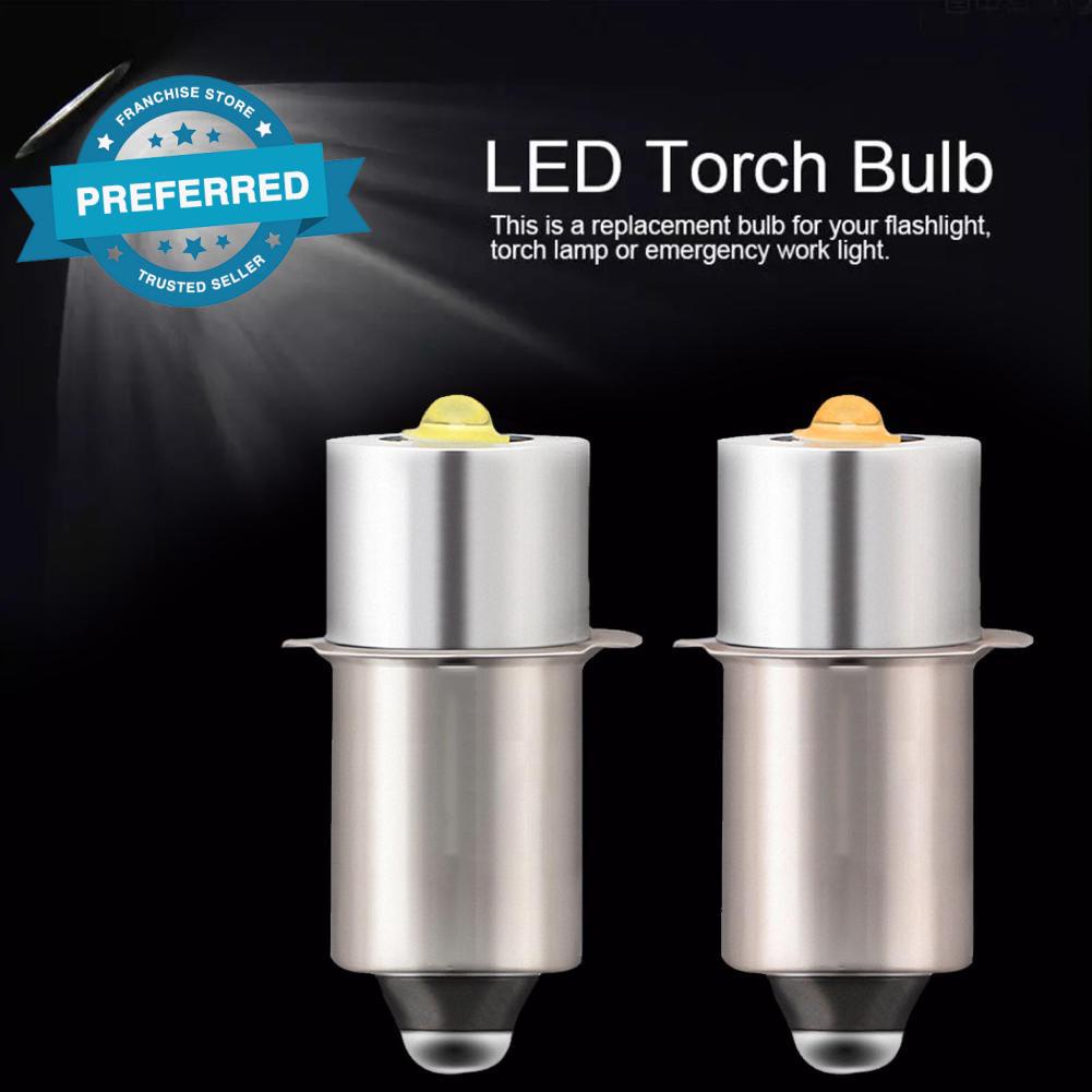 Bóng Đèn LED P13.5S 3-12V / 6-24V Ánh Sáng Trắng 1W / 3W Maglite R0X9 Chất Lượng Cao