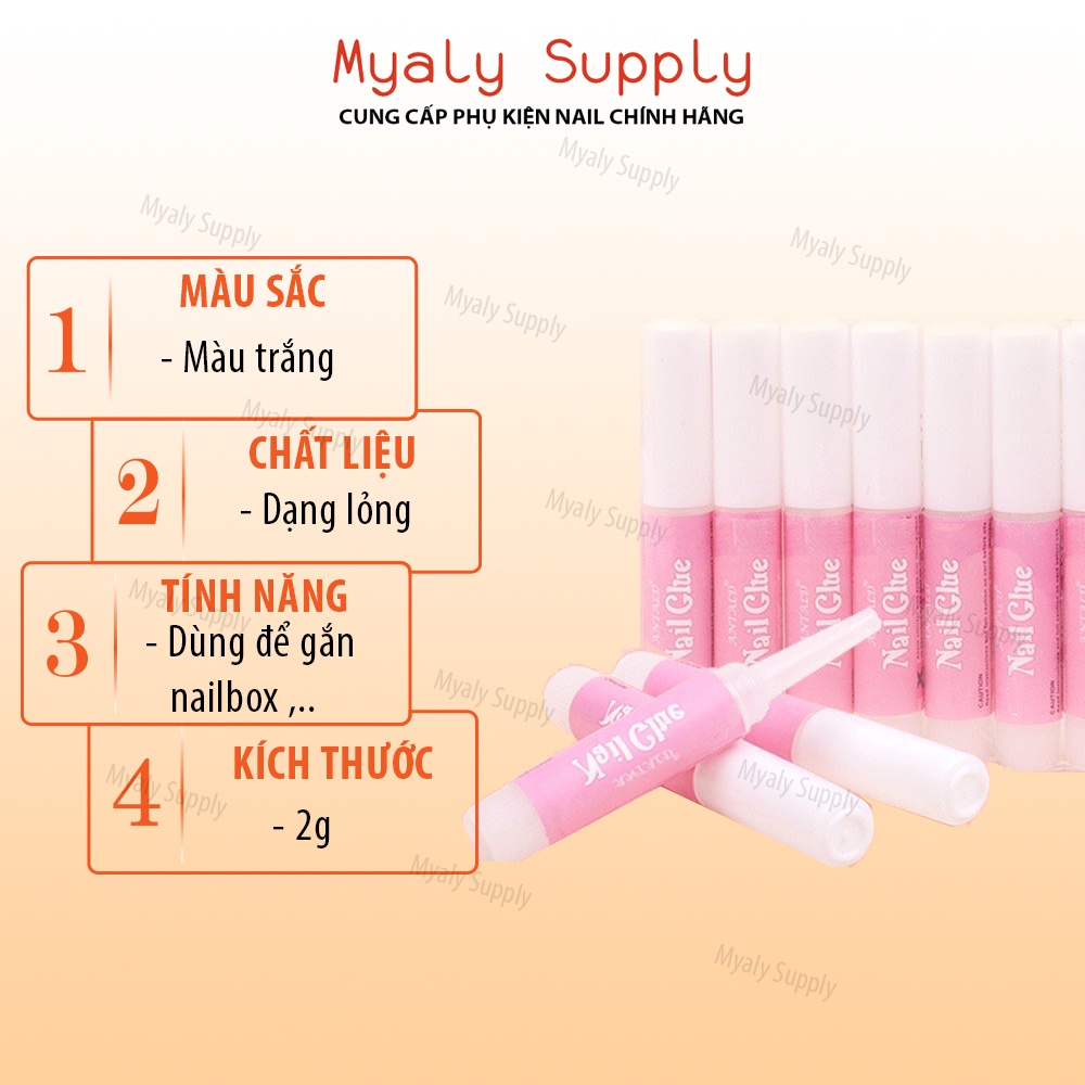 Keo Dán Móng Mini Nail Box 1497