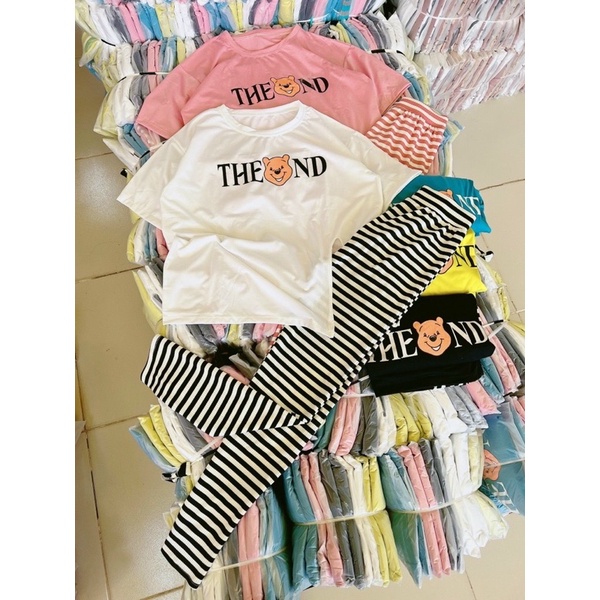 Set thun the end xẻ áo