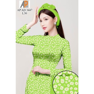 Vải may áo dài cúc họa mi