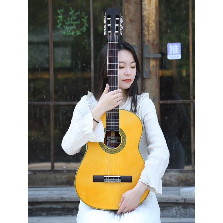 GUITAR GIÁ RẺ - Đàn Guitar Classic Suzuki / Maxine / HT Music dây nilong cho người mới tập chơi.