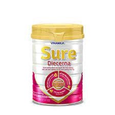 Sữa bột Vinamilk Sure Diecerna 900g Dinh Dưỡng Cho Người Bệnh Tiểu Đường date 2026