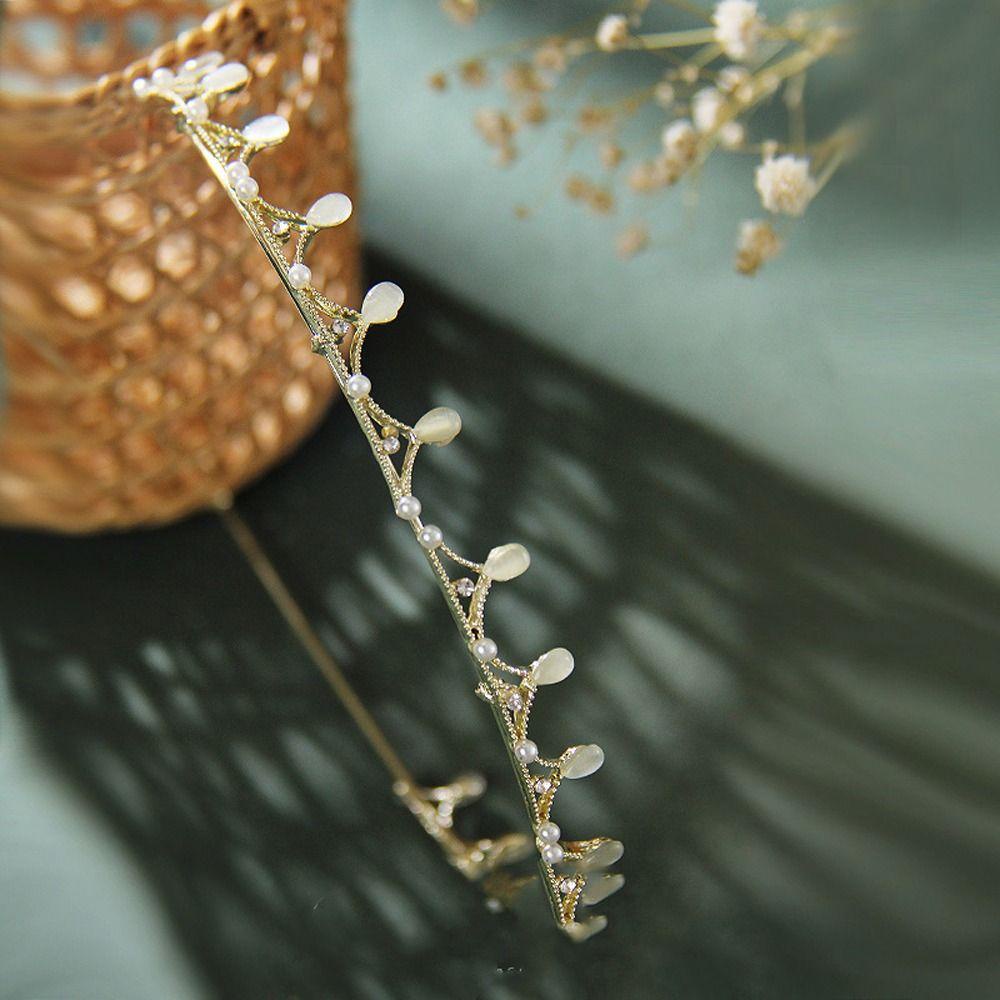 ANEMONE Cài Tóc Hình Vương Miện Đính Đá Thời Trang Cho Nữ